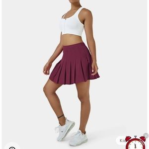 Halara - Everyday 2-in-1 Pleated Tennis Skirt-Airy